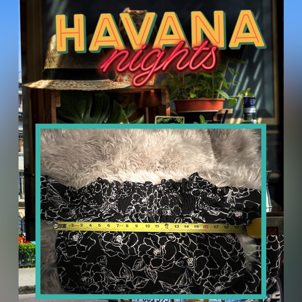 Vintage Havana Off or on Shoulder Top - Picture 15 of 15